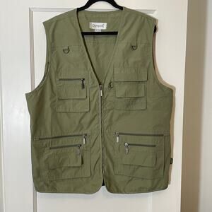Vtg OlympinA Utility Vest - Size 2XL